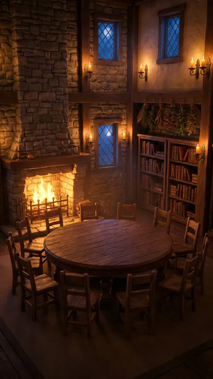 Witch Town waiting room — where every gathering begins