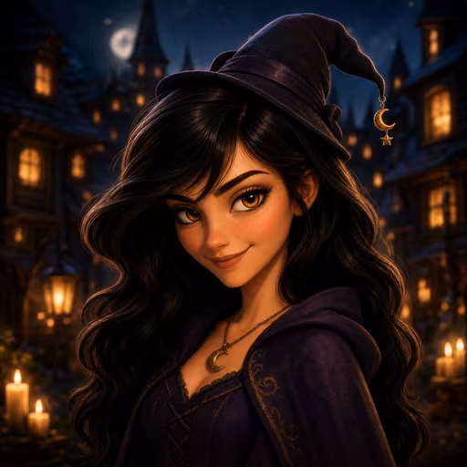 Evelyn — townsfolk portrait