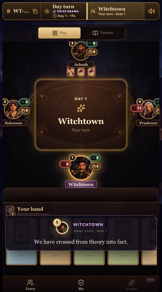Voice Drama — The Town Finally Learned to Talk